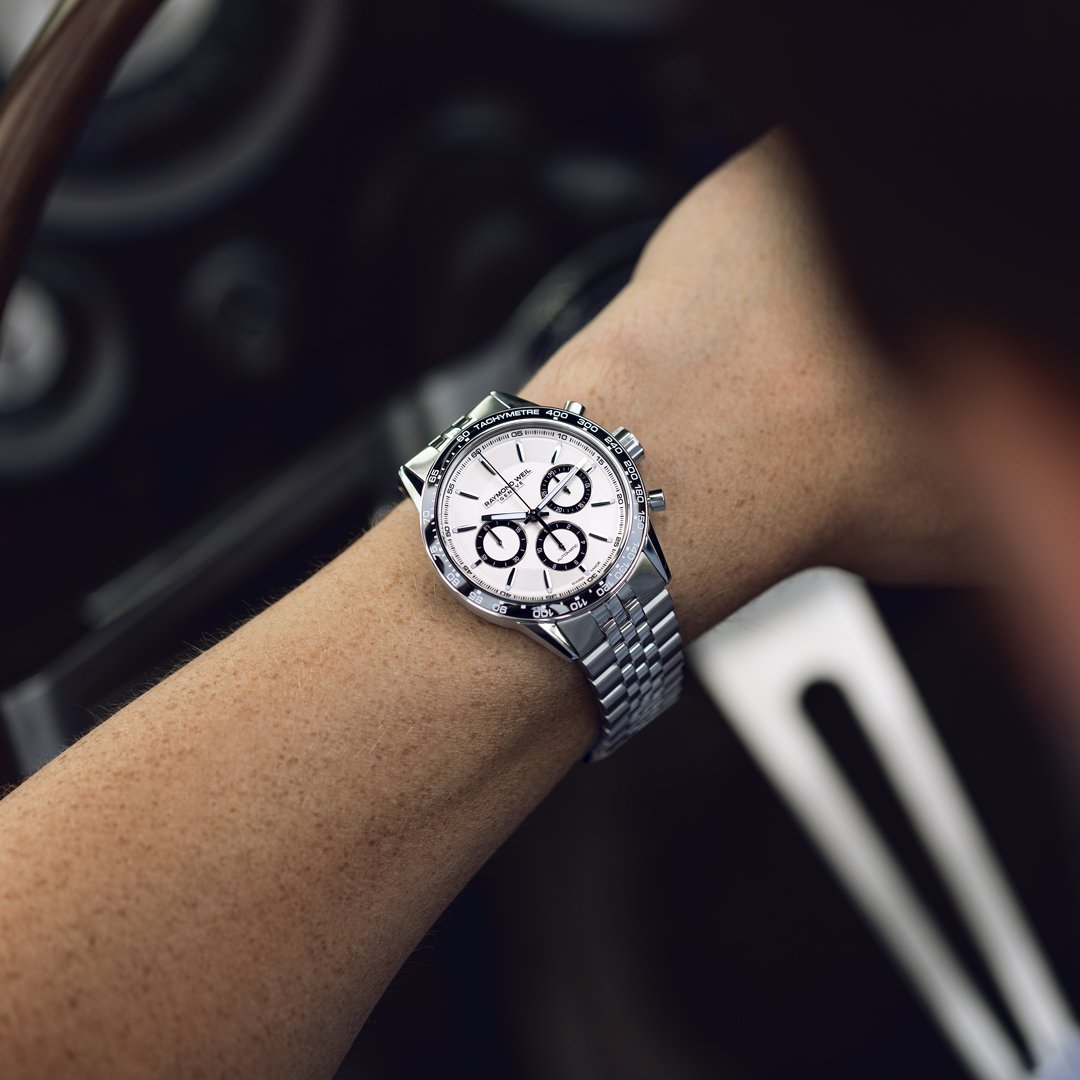 Raymond Weil Freelancer 男士自动计时码表 7741-ST1-30021