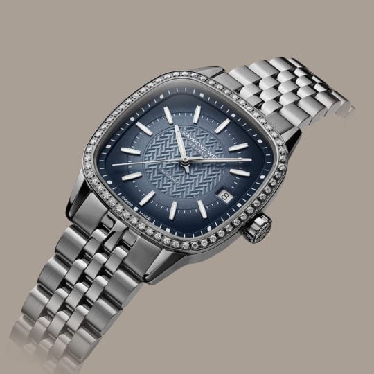 Raymond Weil Freelancer 女士自动蓝色表盘手链 2490-STS-50051