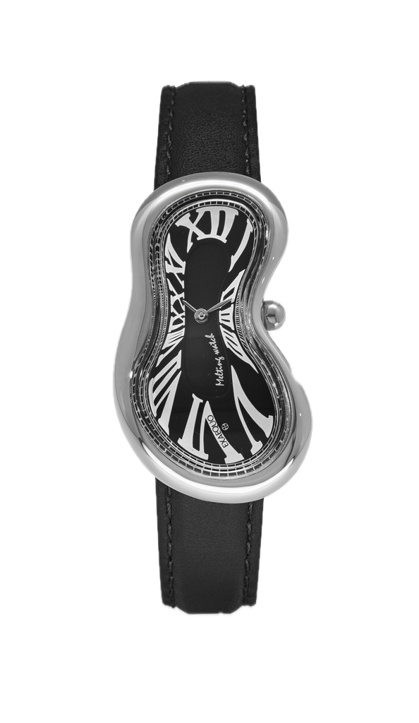 Exaequo Melting Watch SS 316L Black Dial