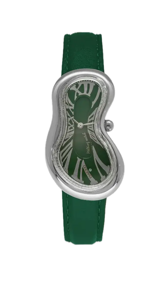Exaequo Melting Watch SS 316L Green Dial