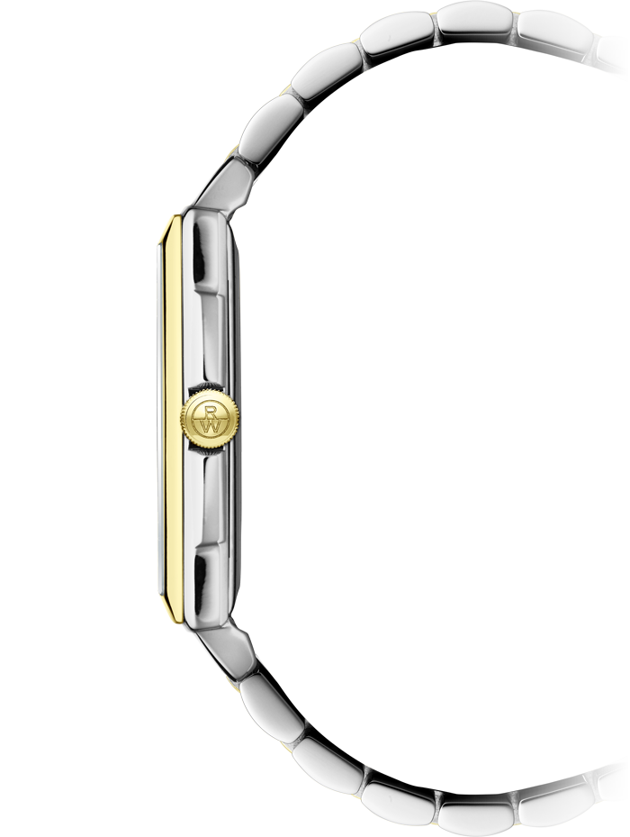 Raymond Weil Toccata Classic Rectangular Stainless Steel White Dial Stainless Steel Bracelet 5425-STP-00308