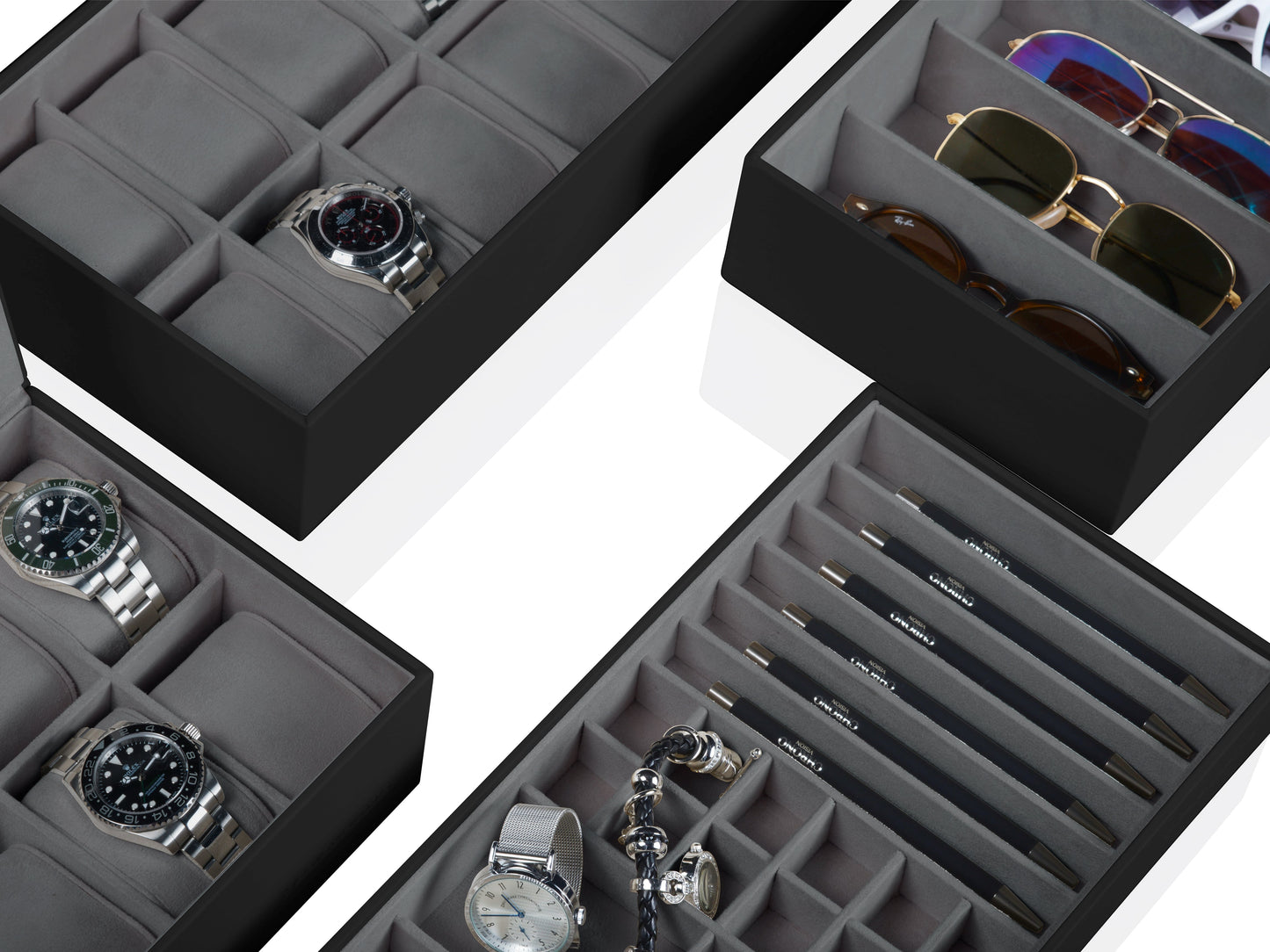 Jewelry Tray XL Black - Bottom Part