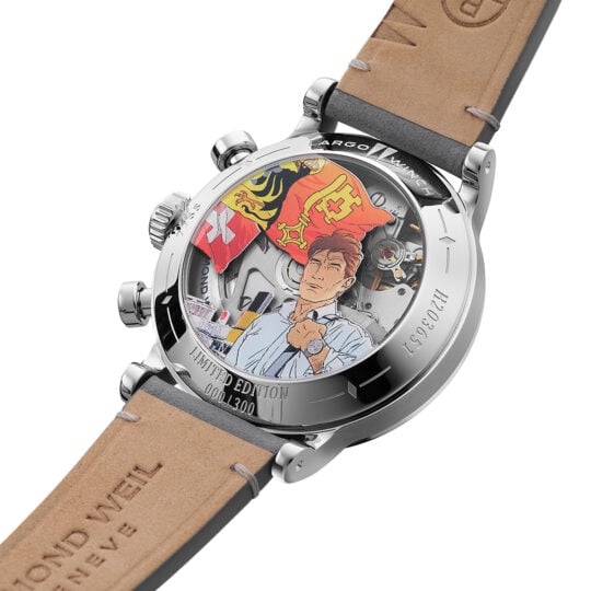 Raymond Weil Millesime 男士自动计时码表 Largo Winch 限量版皮革表带 7765-STC-LAR01