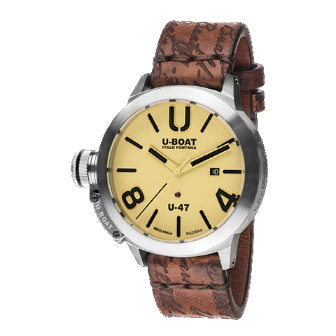 U-BOAT U-47 Cadran Jaune Beige '8106