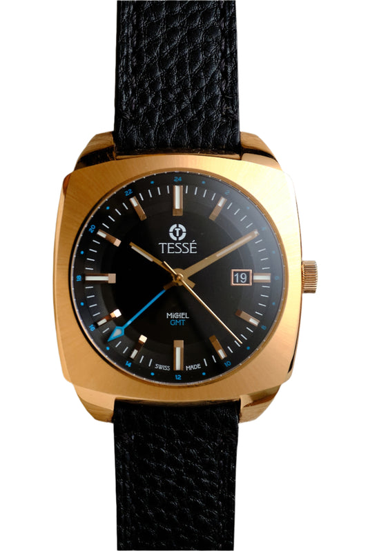 Tesse Watches - Limited edition - Michel GMT - Rose Gold