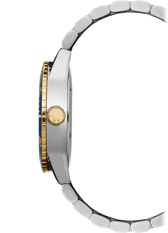 Raymond Weil Freelancer Diver 男士双色渐变蓝色表盘手链 2775-SP3-50052