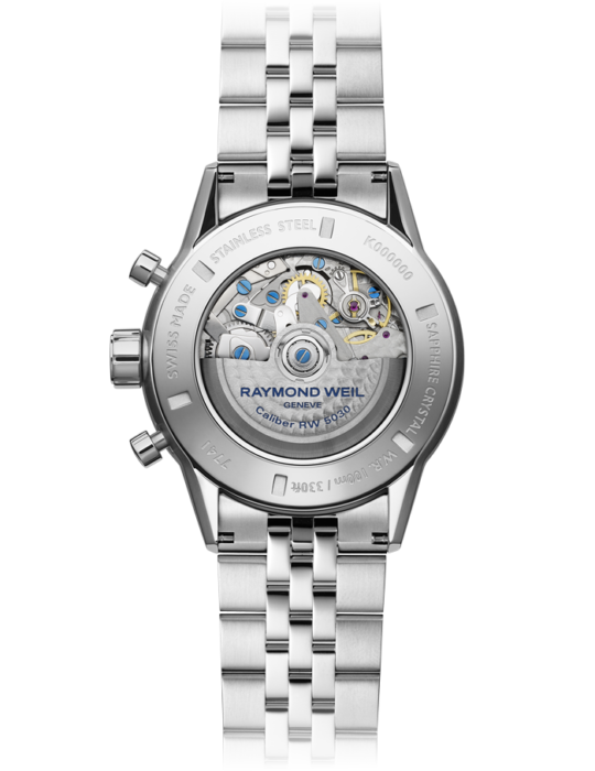 Raymond Weil Freelancer 男士自动计时码表 7741-ST1-30021