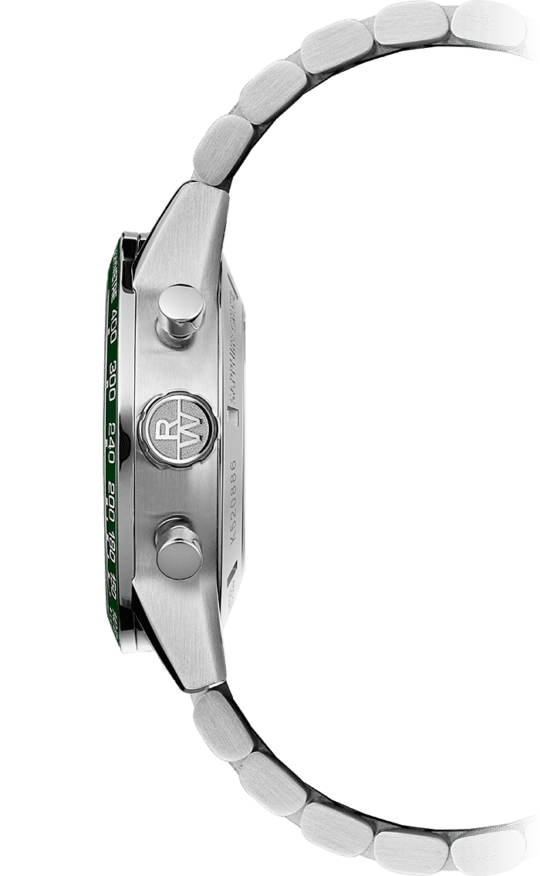 Raymond Weil Freelancer 男士自动计时码表 绿色表盘 7741-ST7-52022