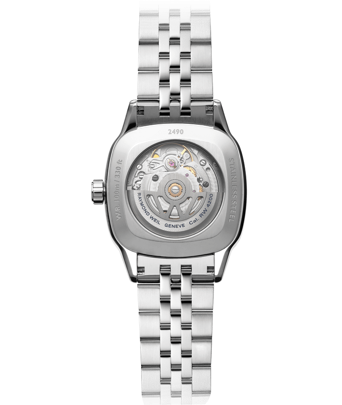 Raymond Weil Freelancer 女士自动蓝色表盘手链 2490-STS-50051