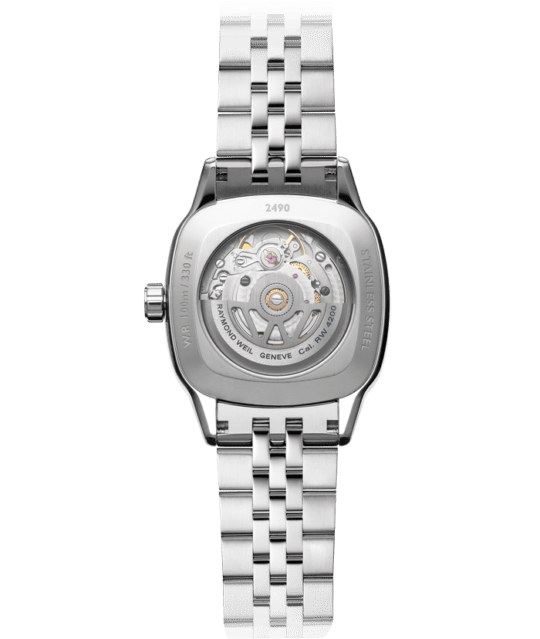Raymond Weil Freelancer女士自动机械绿色表盘手链2490-STS-52051
