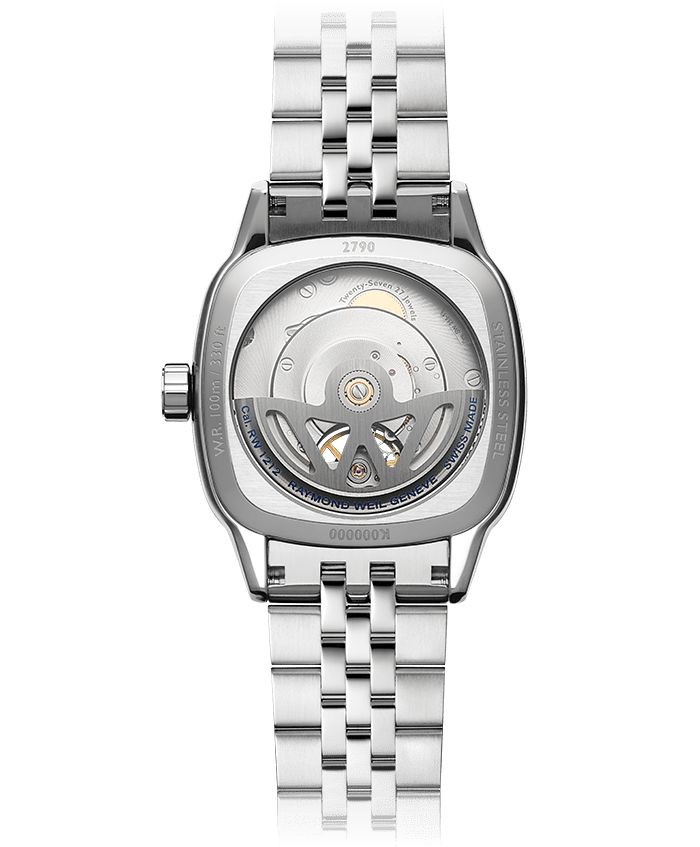 Raymond Weil Freelancer Calibre RW1212 男士自动绿钢 2790-ST-52051