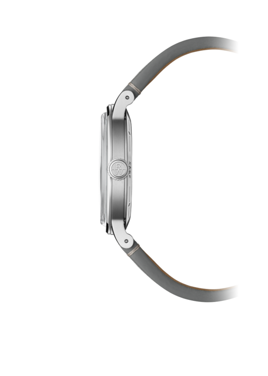 Raymond Weil Millesime男士自动机械月相银色表盘皮革表带2945-STC-65001