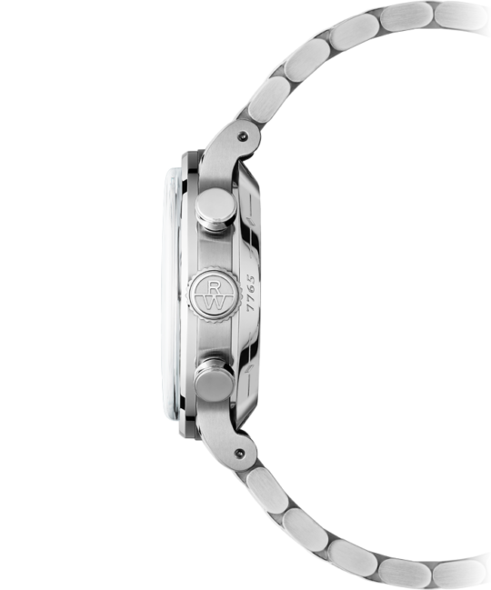 Raymond Weil Millesime 男士自动计时码表黑色表盘手链 7765-ST-20001