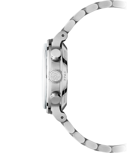 Raymond Weil Millesime 男士自动计时午夜蓝表盘手链 7765-ST-50651