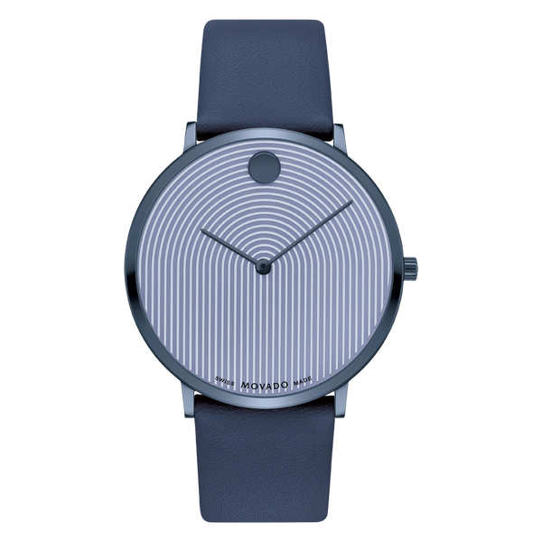 MOVADO - MODERN 47 - BLUE MUSEUM WITH FLAT DOT - WatchDNA | Connecting a network of jewellers with watch enthusiasts