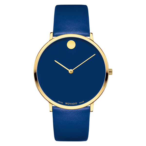 MOVADO - MODERN 47 - BLUE MUSEUM WITH FLAT DOT - WatchDNA | Connecting a network of jewellers with watch enthusiasts