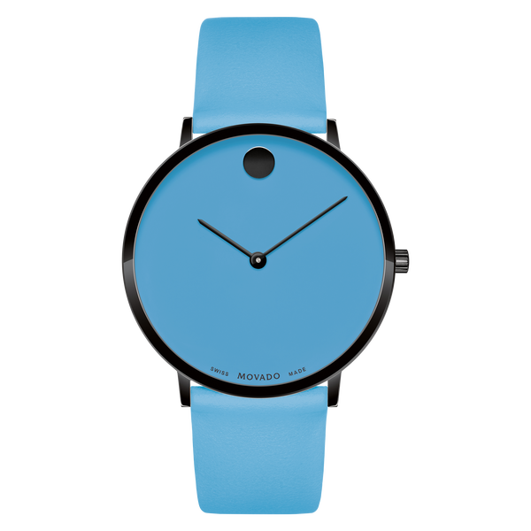 MOVADO - MODERN 47 - BLUE MUSEUM WITH FLAT DOT - WatchDNA | Connecting a network of jewellers with watch enthusiasts