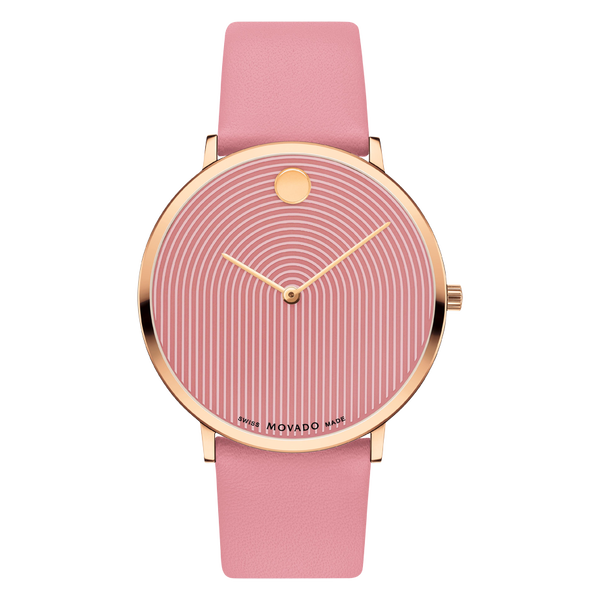 MOVADO - MODERN 47 - PINK MUSEUM WITH FLAT DOT - WatchDNA | Connecting a network of jewellers with watch enthusiasts