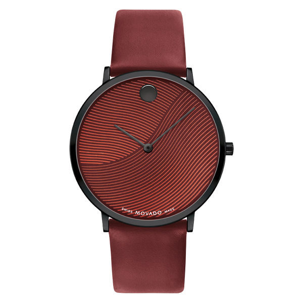 MOVADO - MODERN 47 - RED MUSEUM WITH FLAT DOT - WatchDNA | Connecting a network of jewellers with watch enthusiasts