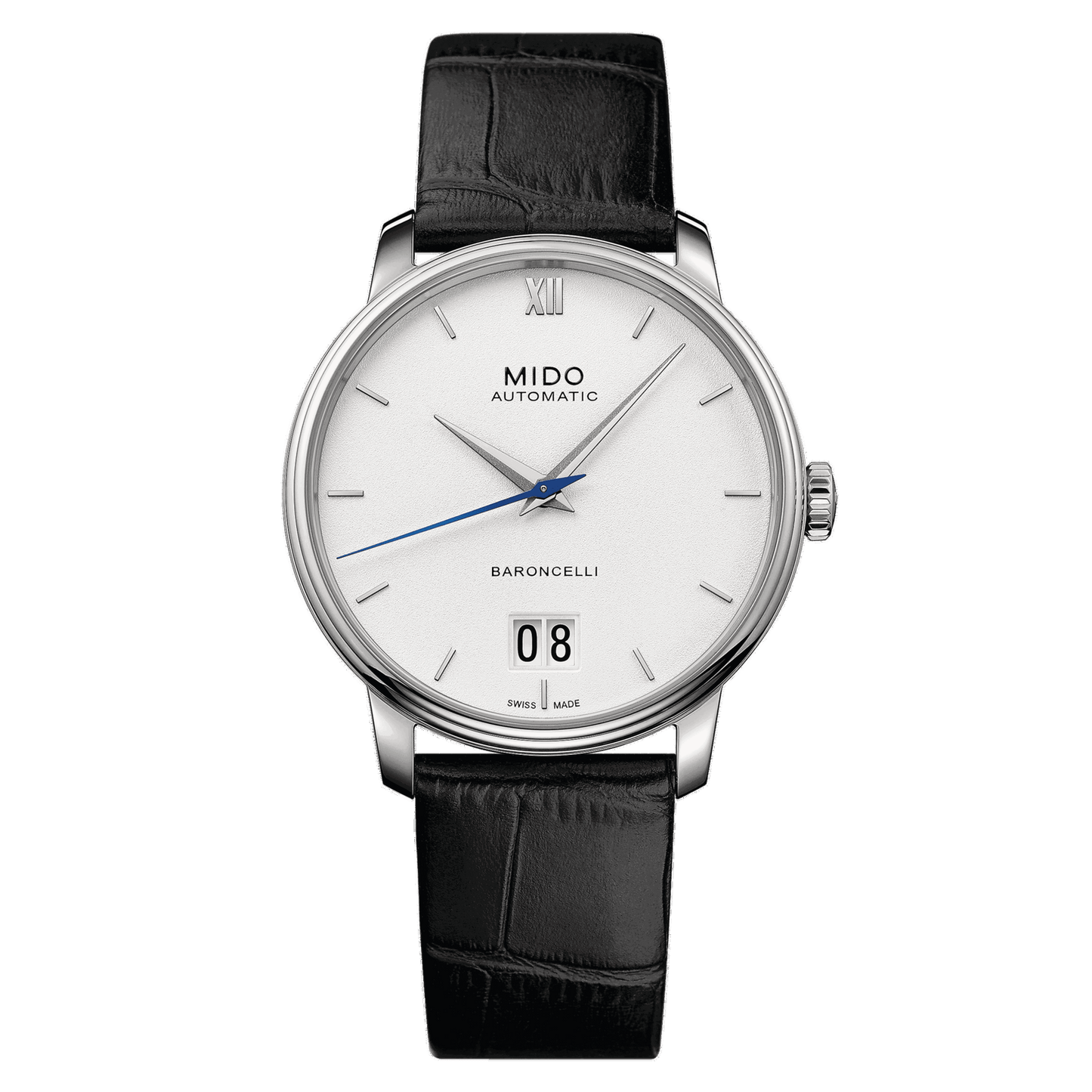Mido Baroncelli III Big Date M0274261601800 - WatchDNA | Connecting a network of jewellers with watch enthusiasts