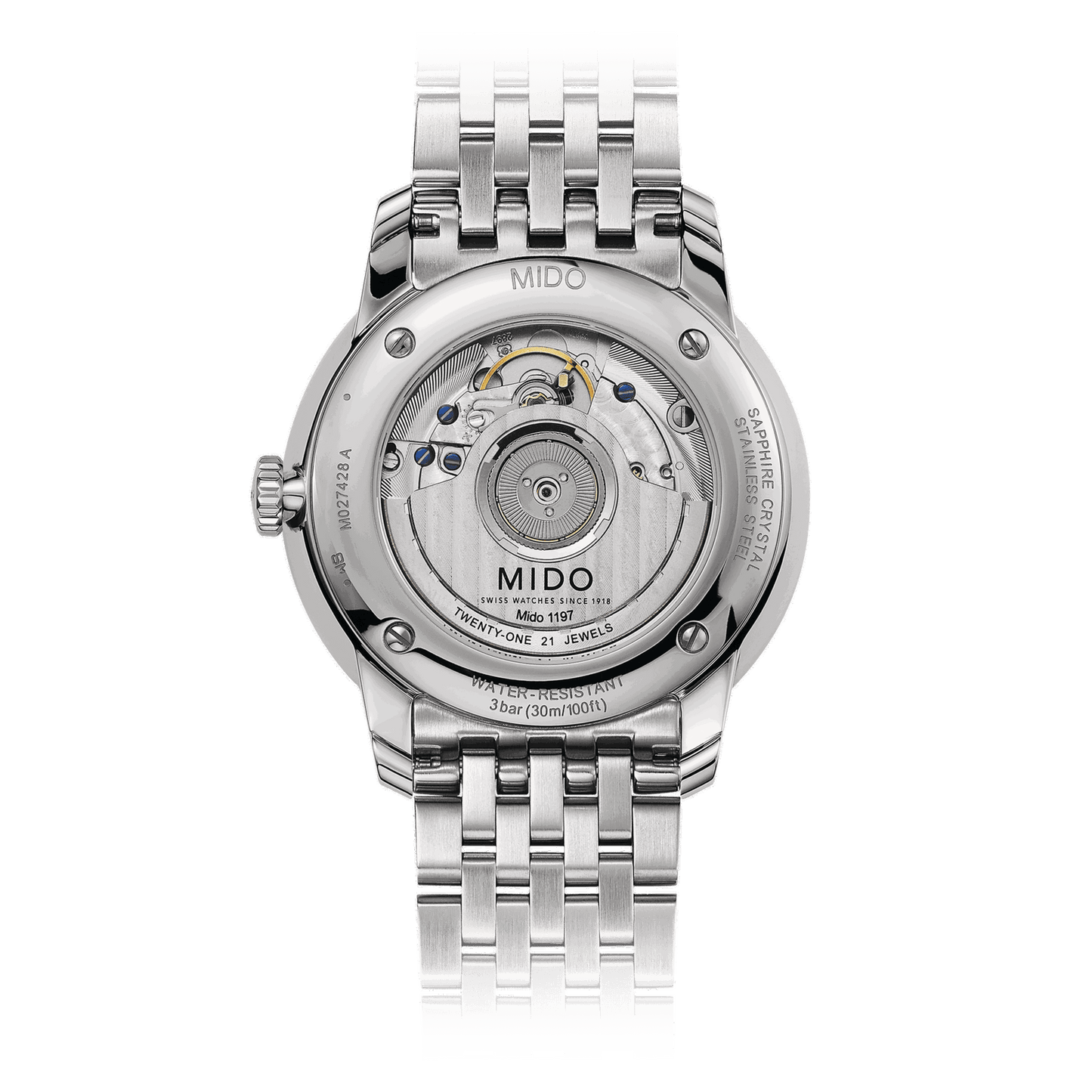 Mido Baroncelli III Power Reserve M0274281101300 - WatchDNA | Connecting a network of jewellers with watch enthusiasts