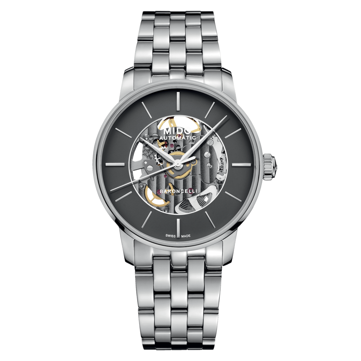 Mido Baroncelli Signature Skeleton M0374361106100 - WatchDNA | Connecting a network of jewellers with watch enthusiasts
