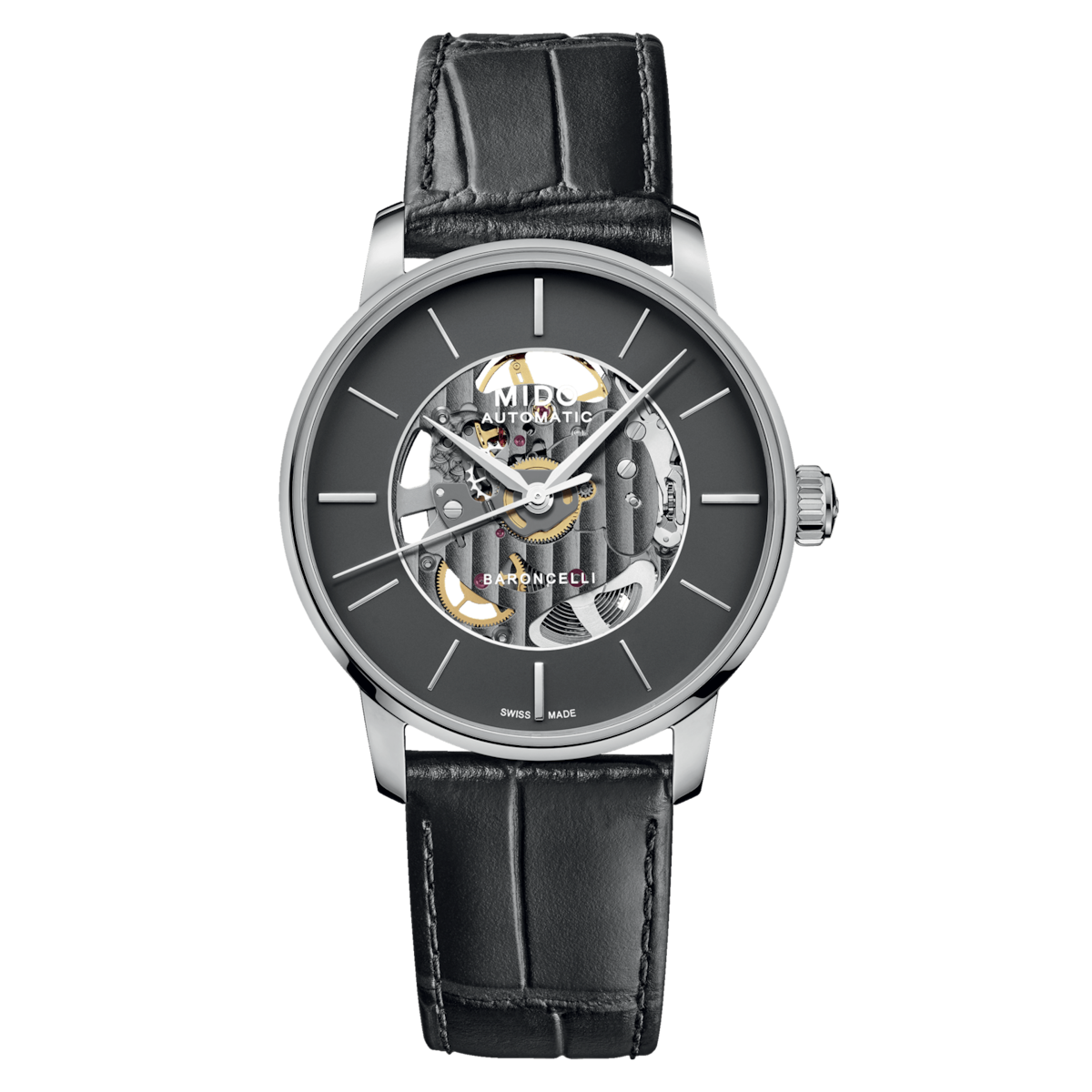 Mido Baroncelli Signature Skeleton M0374361606100 - WatchDNA | Connecting a network of jewellers with watch enthusiasts