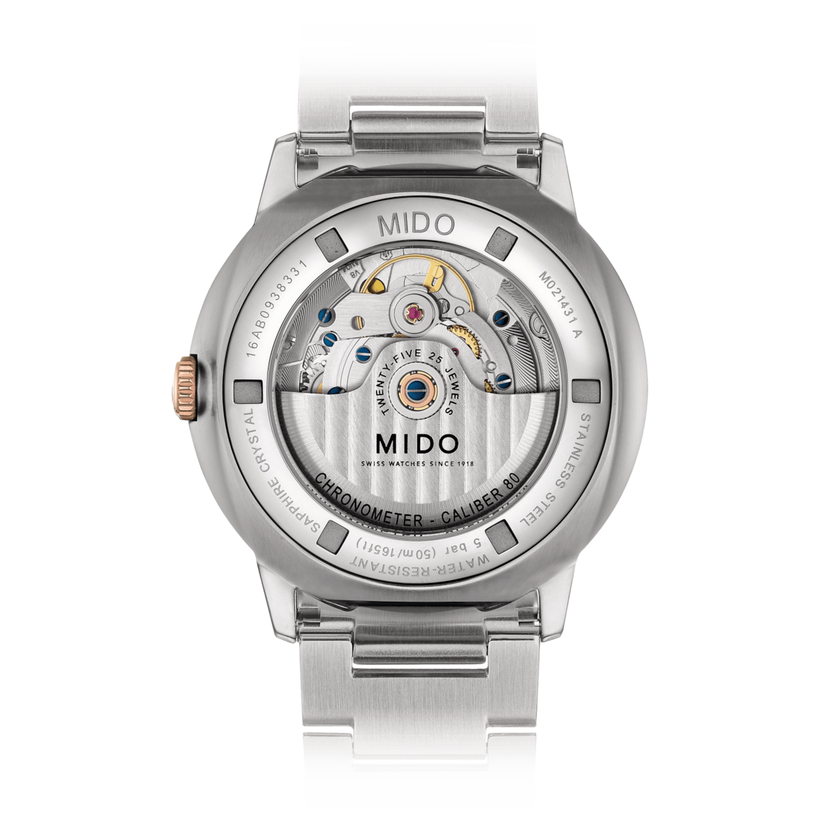 Mido Commander Chronometer M0214312203100 - WatchDNA | Connecting a network of jewellers with watch enthusiasts