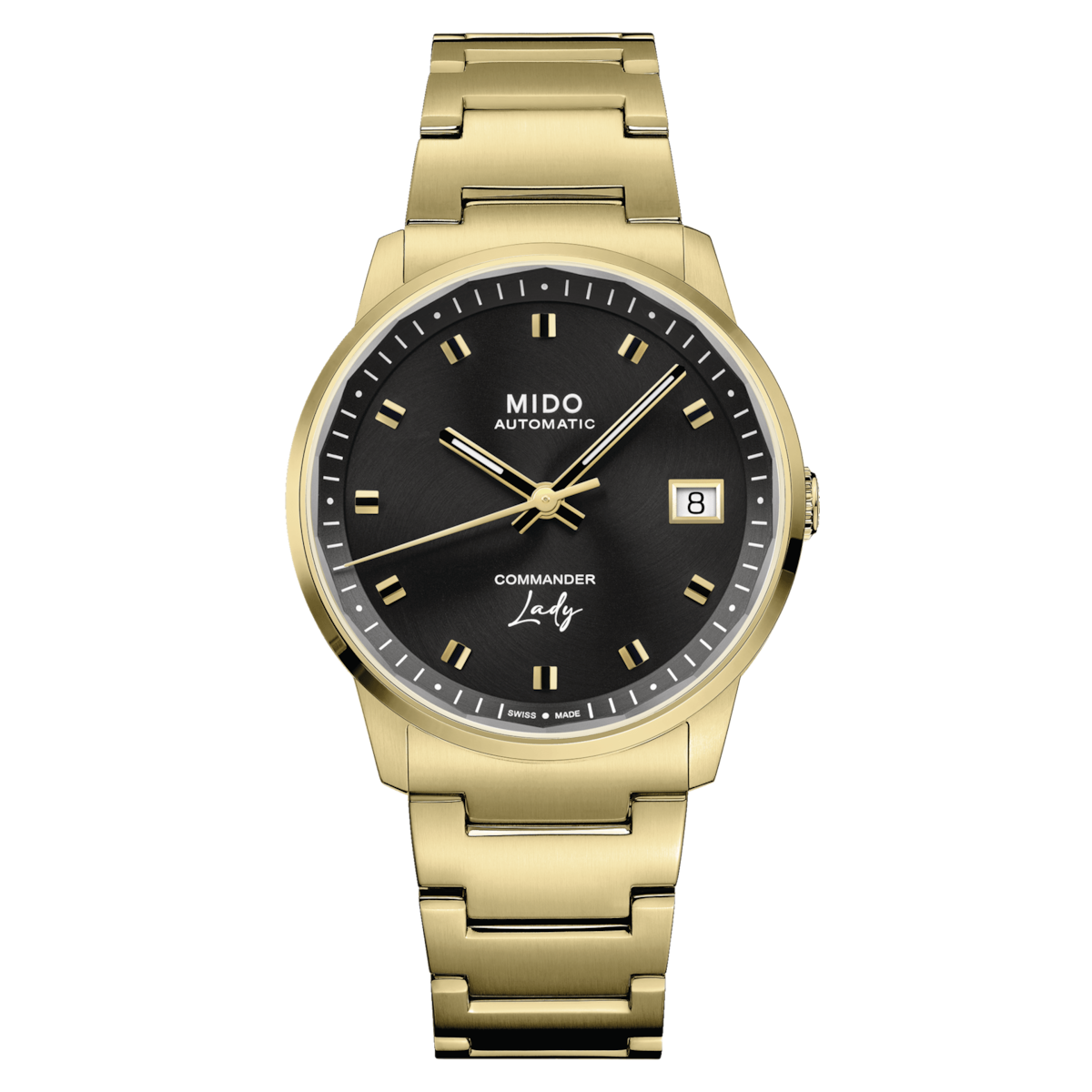 Mido Commander Lady M0212073305100 - WatchDNA | Connecting a network of jewellers with watch enthusiasts