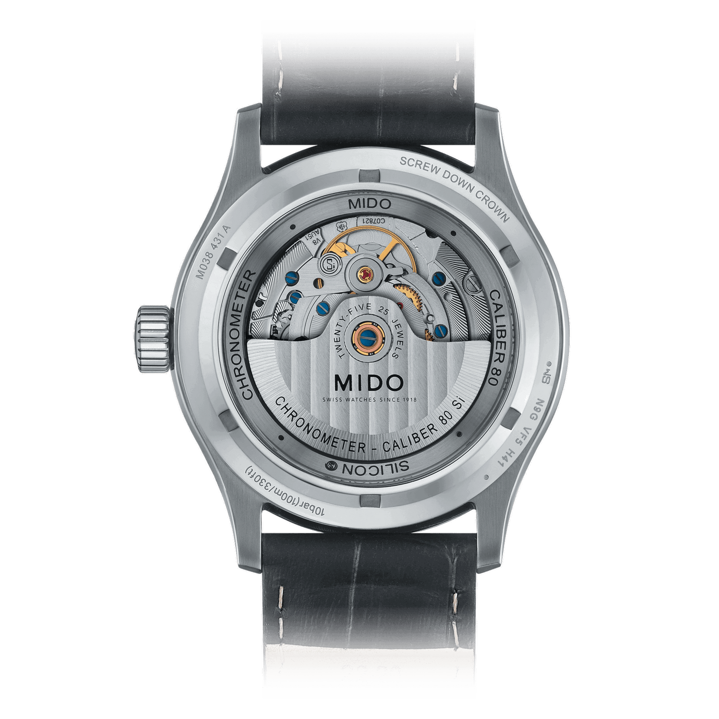 Mido Multifort Chronometer 1 M0384311603100 - WatchDNA | Connecting a network of jewellers with watch enthusiasts