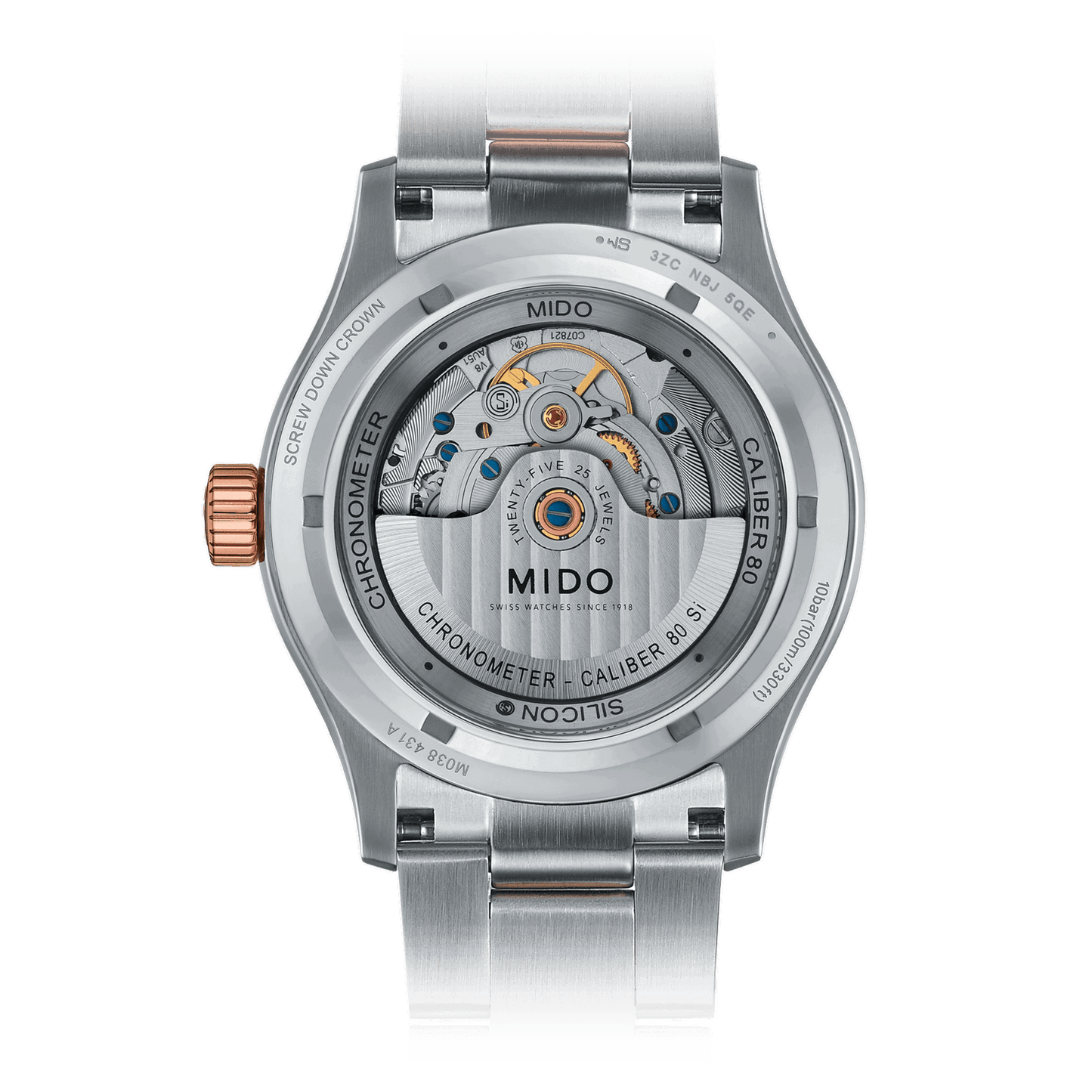 Mido Multifort Chronometer 1 M0384312203100 - WatchDNA | Connecting a network of jewellers with watch enthusiasts