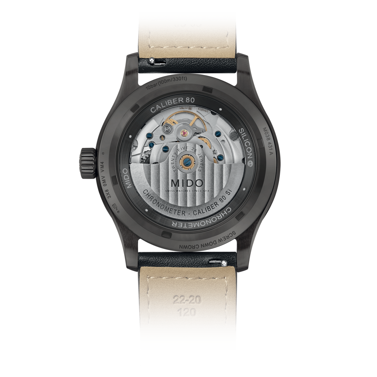 Mido Multifort M Chronometer M0384313605700 - WatchDNA | Connecting a network of jewellers with watch enthusiasts