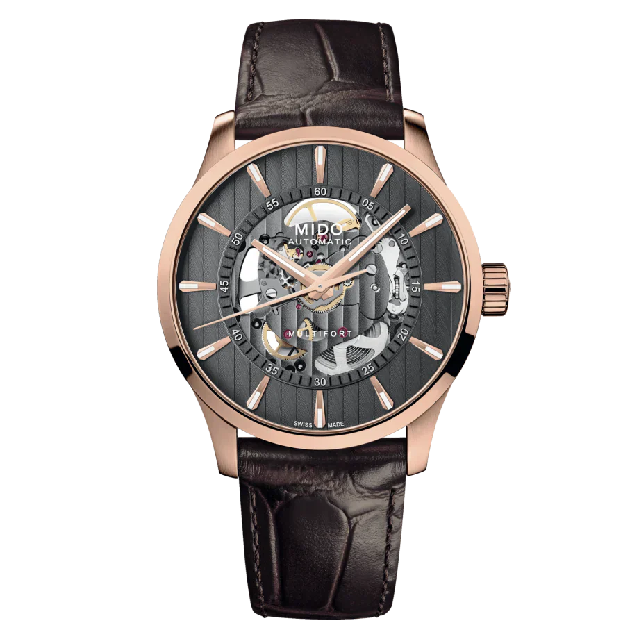 Mido Multifort Skeleton Vertigo M0384363606100 - WatchDNA | Connecting a network of jewellers with watch enthusiasts