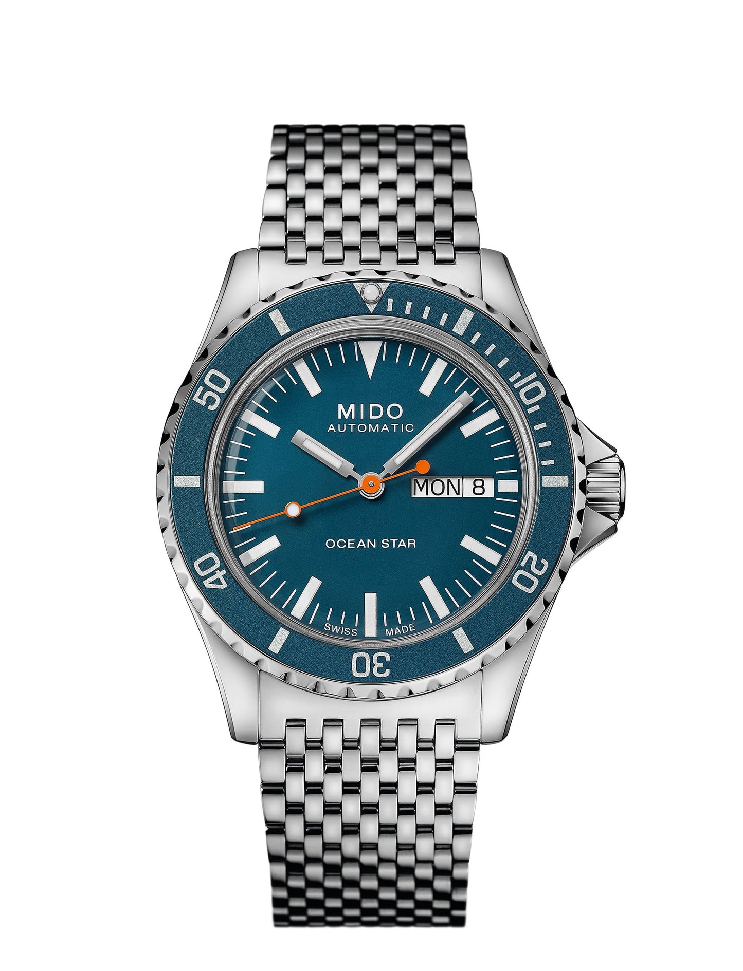 Mido Ocean Star Tribute GMT M0268301104100 - WatchDNA | Connecting a network of jewellers with watch enthusiasts
