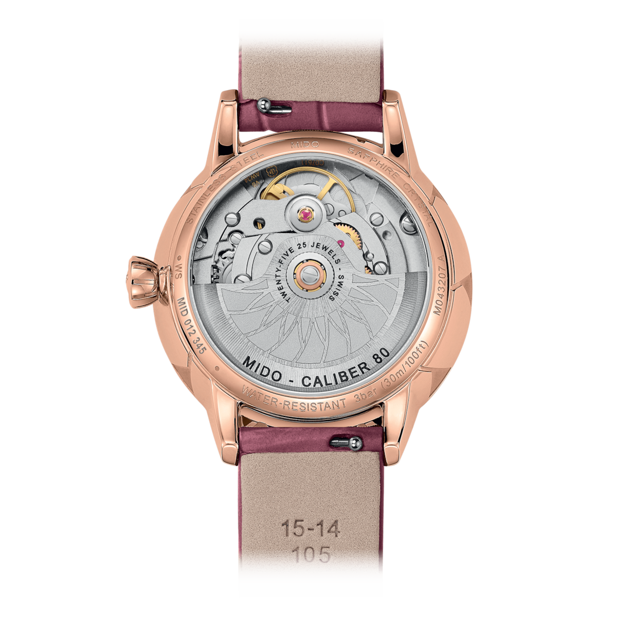 Mido Rain Flower RainFlower Night M0432073610600 - WatchDNA | Connecting a network of jewellers with watch enthusiasts