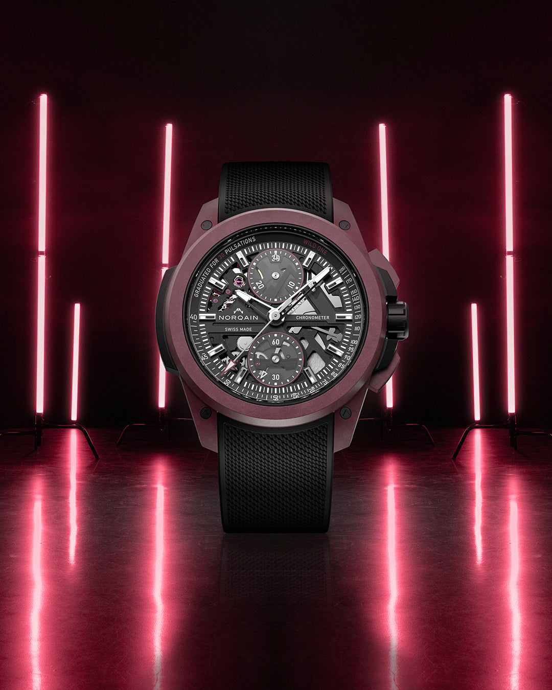 NORQAIN Wild ONE Skeleton Chrono Limited Edition N3002.40Q02.B01