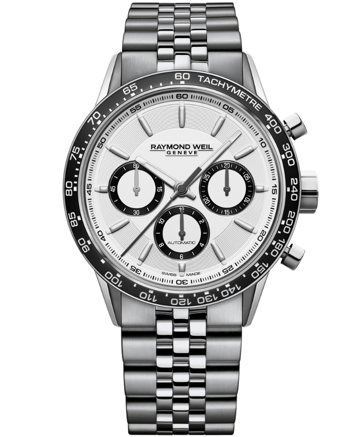 Raymond Weil Freelancer Men's Automatic Chronograph Bracelet Watch, 43.5mm (7741-ST1-30021)