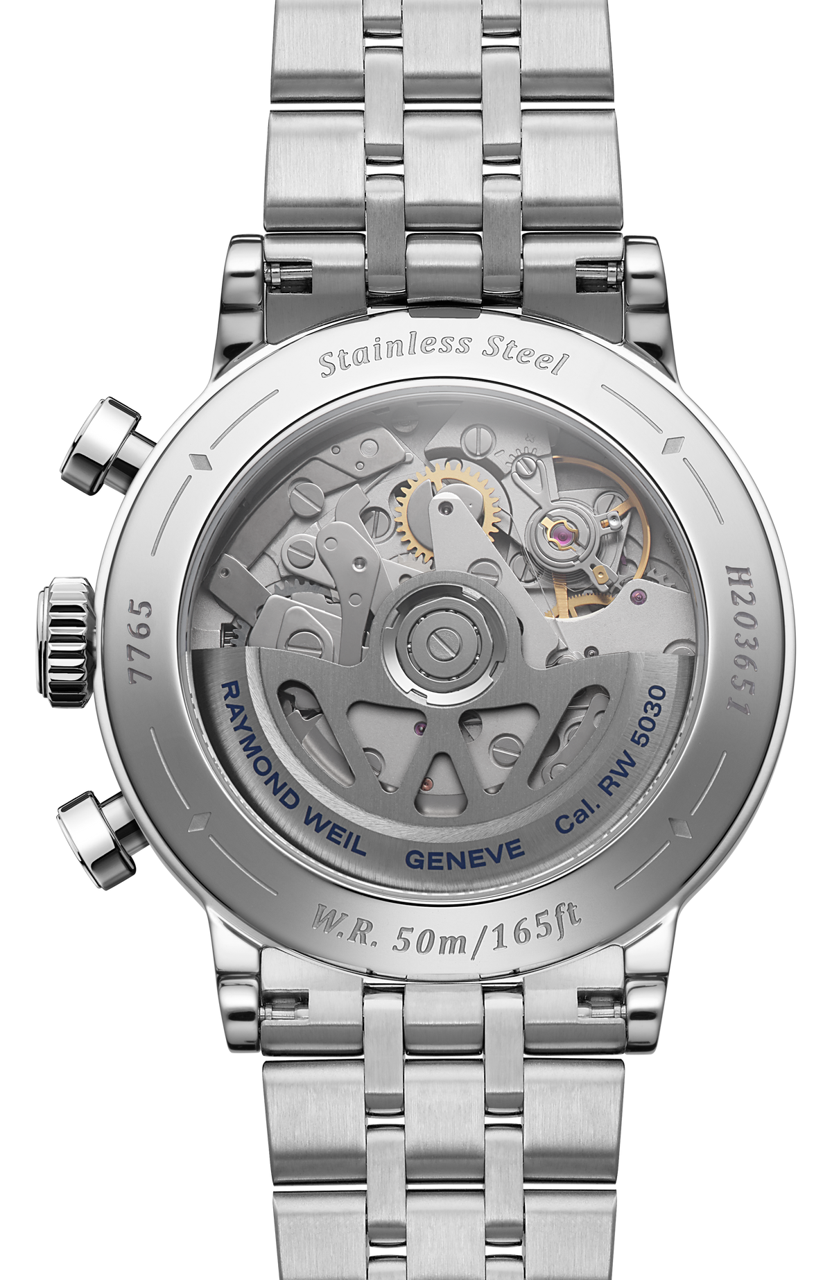Raymond Weil Millesime Automatic Tri-Compax Chronograph Anthracite Sector Dial 7765-ST-60651