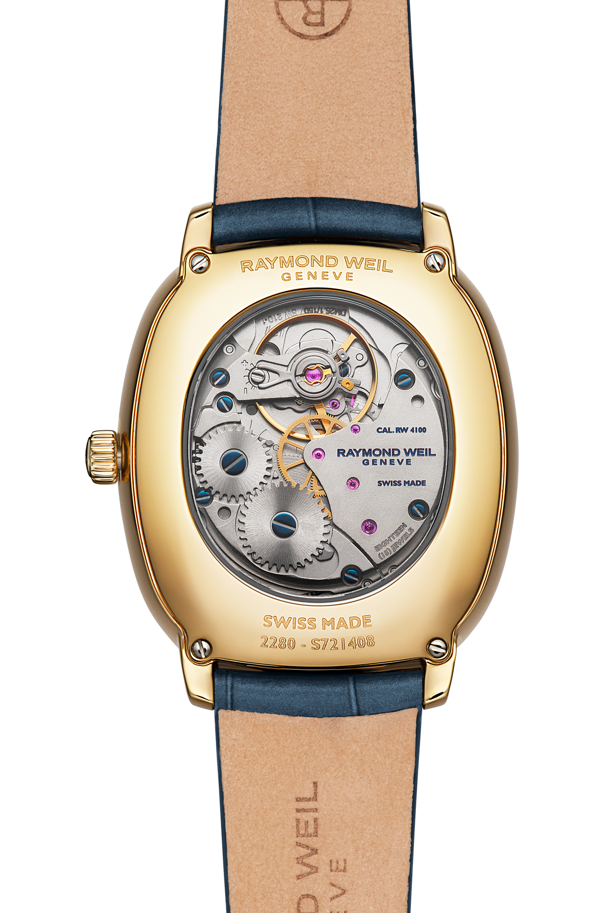 Raymond Weil Toccata Heritage Gold Dial Mechanical 2280-PC-10001