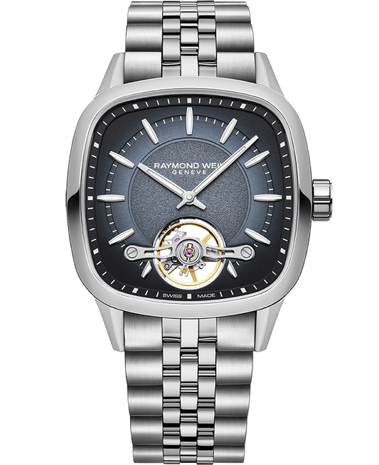 Raymond Weil Freelancer Calibre RW1212 Men’s Automatic Blue Steel Watch, 40 x 40 mm (2790-ST-50051)