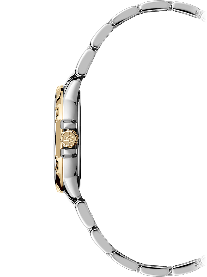 Raymond Weil Tango男士石英白色表盘双色手链5960-STP-30041