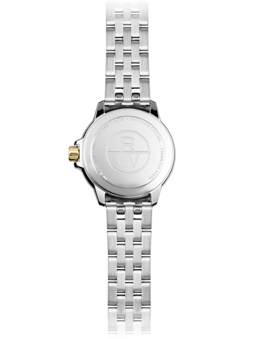 Raymond Weil Tango 男士石英蓝色磨砂表盘双色手链 5960-STP-50061