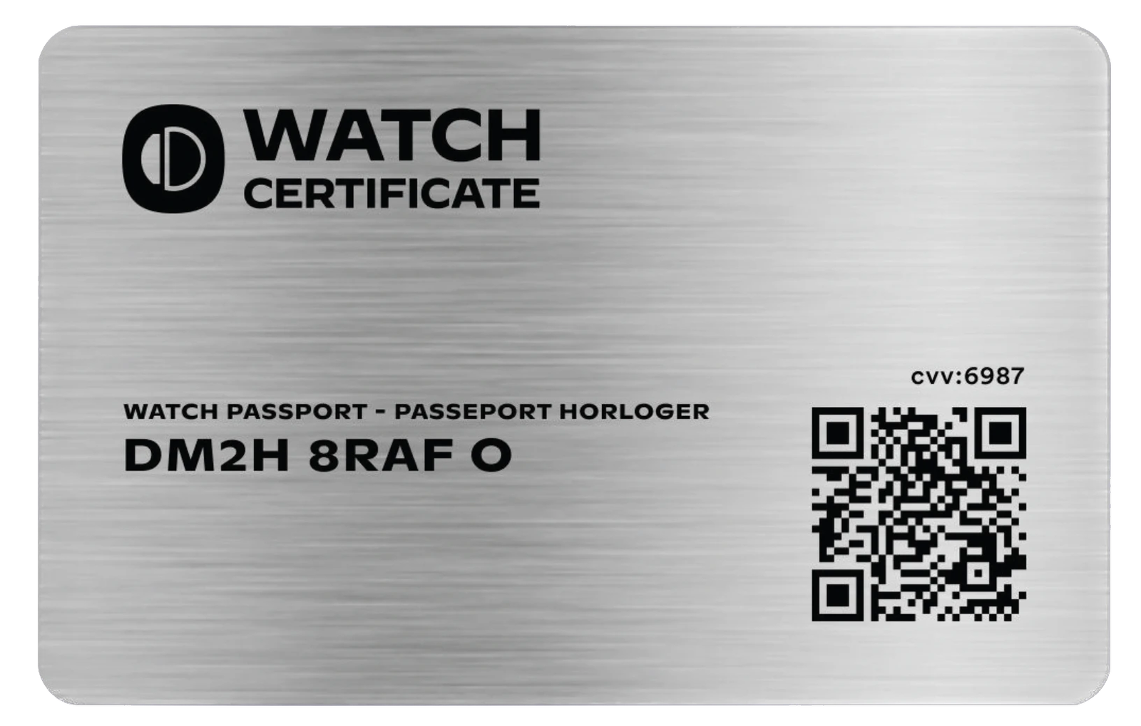 Watch Certificate - The passport for watches - WatchDNA | Connecting a network of jewellers with watch enthusiasts