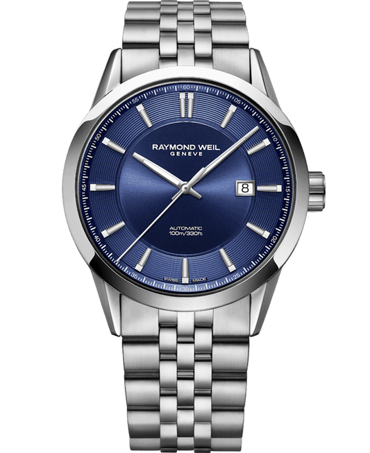 Raymond Weil Freelancer Men's Classic Blue Automatic Date Watch, 42mm (2731-ST-50001)