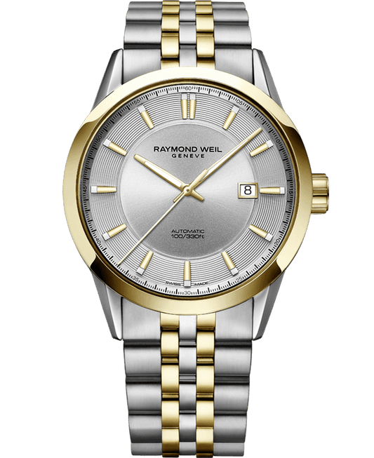 Raymond Weil Freelancer Men's Classic Men's Two-Tone Automatic Watch, 42mm (2731-STP-65001)