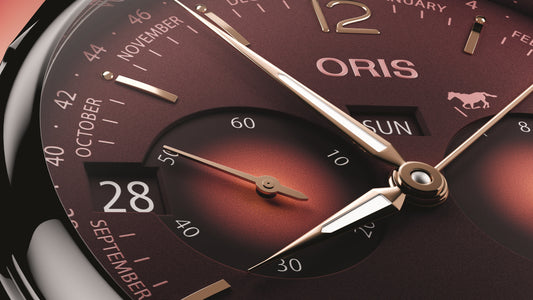 ORIS YEAR OF THE HORSE: THE GALLOP OF SWISS MECHANICS DRESSED IN CRIMSON
