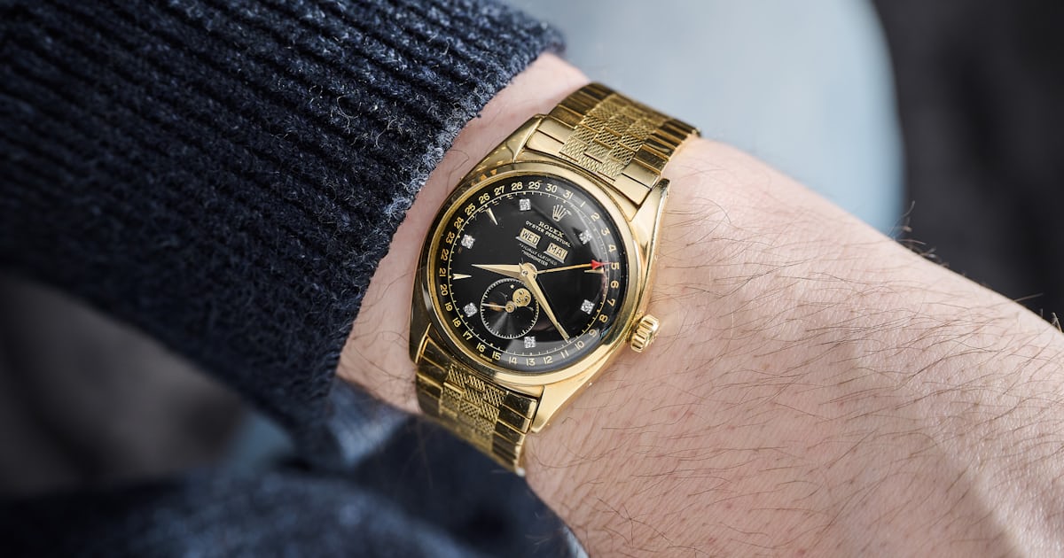 Breaking News: A Yellow Gold Rolex ref. 6062 Sets Record for the Reference, Third Most Expensive Rolex Ever Sold, At $6.2 Million