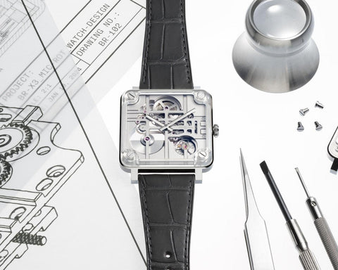 BR-X3 MICRO-ROTOR: HAUTE HORLOGERIE IN A SQUARE FRAME