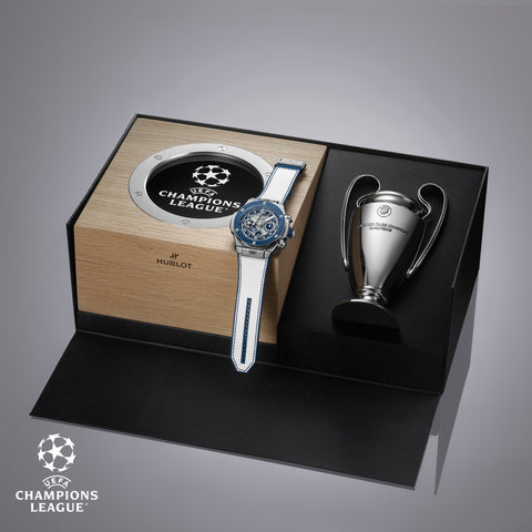 HUBLOT UNVEILS THE BIG BANG RELOADED UEFA CHAMPIONS LEAGUE TITANIUM CERAMIC