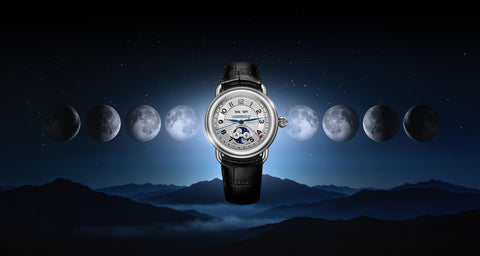 AEROWATCH 1942 CALENDRIER COMPLET: DOUBLE MOON PHASE AND TIMELESS ELEGANCE